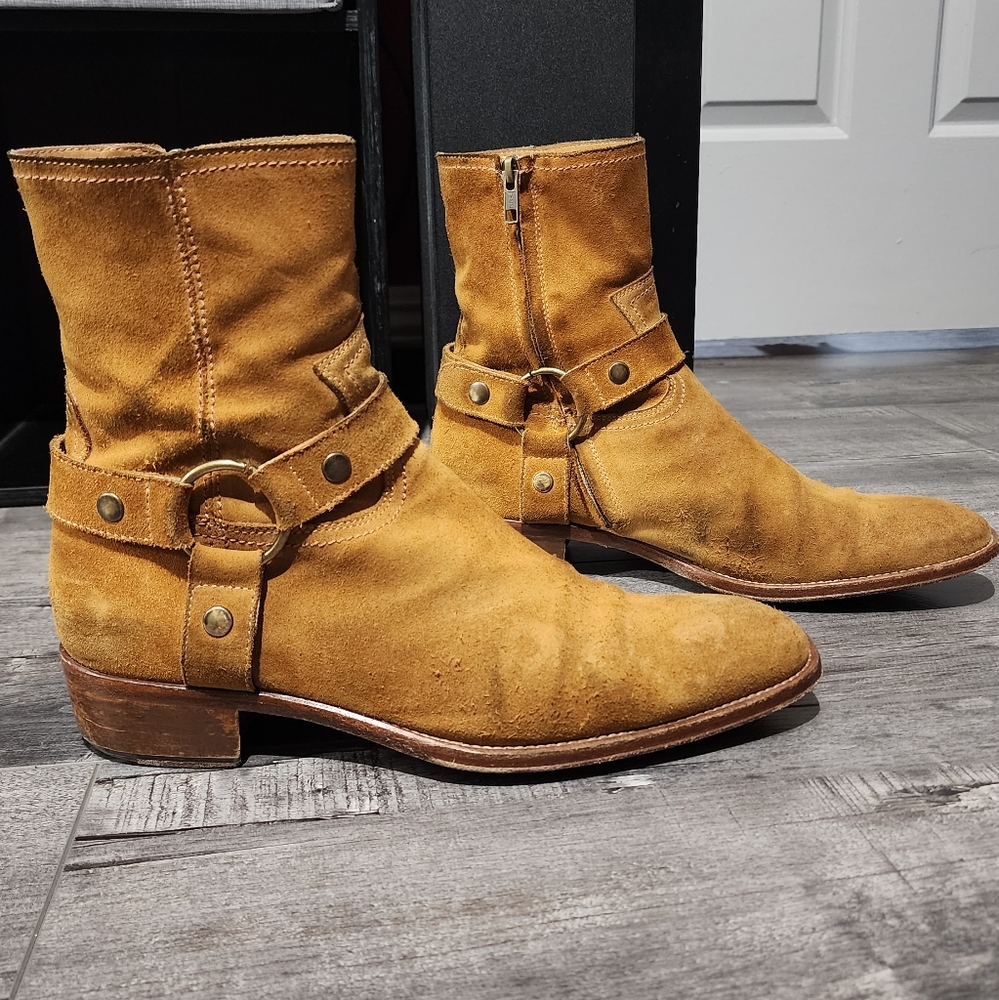 SLP style Harness Suede Boots Wyatt